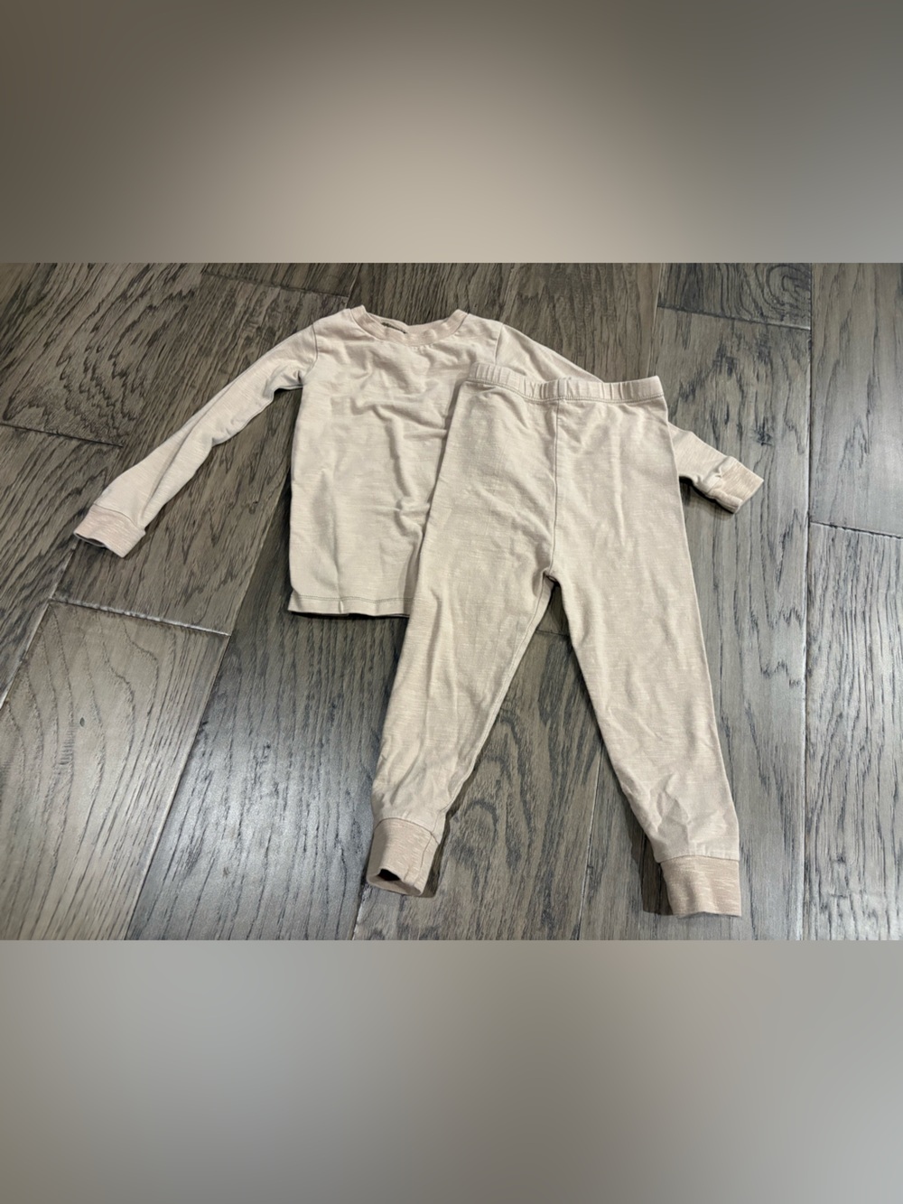 Burt's Bees Kids Beige PJ Set